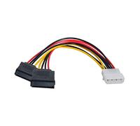 ChenYang IDE vers double SATA II 15p Y Splitter 10cm disque dur Alimentation Câble Extension