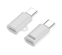 Chenyang Lot de 2 adaptateurs USB C vers 8P USB C PD 27W Puissance 480Mbps Adaptateur de données Compatible avec téléphone & Android & Tablette