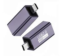 chenyang Micro et Mini USB vers USB 2.0 Type B Adaptateur connecteur d'imprimante pour Scanner Disque 2 pièces/Ensemble