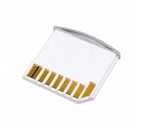 CHENYANG Micro SD TF to SD Card Kit Mini Adaptor for Extra Storage Macbook Air / Pro / Retina White