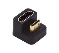 chenyang Mini adaptateur HDMI mâle vers HDMI femelle 4K @ 60 Hz 180 degrés vers le haut coudé