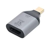 chenyang Mini DP DisplayPort Source Entrée Mâle vers HDMI Sortie Évier Femelle Displays 4K @ 60Hz Ultra HD Convertisseur Adaptateur pour Ordinateur Portable Mac