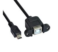 Chenyang Mini USB 5 broches mâle vers USB B femelle 20 cm avec vis