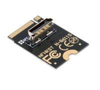 chenyang Oculink SFF-8612 SFF-8611 vers PCI-E 4.0 NVME M.2 M-Key Adaptateur hôte vertical pour SSD U.2 et eGPU, CY-SF-023-2230MM