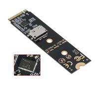 chenyang Oculink SFF-8612 vers PCI-E 4.0 NVME M.2 M-Key Host Adapter with ReDriver Chipset Support 2242/2260/2280mm for External Graphics Card & SSD