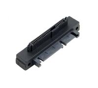 CHENYANG Right Angled 90 Degree SFF-8482 SAS 22 Pin to 7 Pin + 15 Pin SATA Hard Disk Drive Raid Adapter