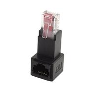 chenyang RJ45 8P8C FTP STP UTP Cat 5e Adaptateur d'extension réseau LAN Ethernet, angle de 90 degrés vers le bas