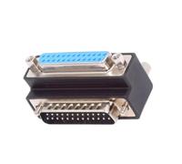 chenyang RS232 DB25Pin Port série connecteur coudé à 90 degrés adaptateur parallèle LPT AES/EBU