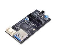 Chenyang USB 3.0 19/20 Pin vers USB 3.0 19/20 Pin et USB 3.1 Type E multiplicateur de Port PCBA avec câble d'alimentation SATA