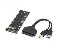 Chenyang USB 3.0 à 12 + 6pin SSD HDD à SATA 22pin Hard Disk Cartridge Drive pour 2010 MC503 MC504 MC505 MC506 MC968 MC969 MC965 MC966 A1369 A1370 SSD