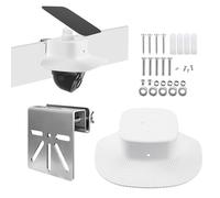 CHENYU Support Camera Exterieur Compatible avec Eufy Security SoloCam Support de Gouttière en Acier Inoxydable Protection Contre La Pluie Fixation Camera Exterieur pour Convient Aux Familles