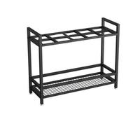 ChenYuNiu Porte-Tapis de Yoga, Porte-Tapis de Yoga avec Roues - 10/12/15/18 Organisateur de Stockage en métal à sous pour Gym