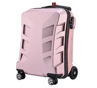 ChenYuNiu Suites de Valise Portables avec Roues 21 Pouces Carrise sur Les Bagages Creative PC Scooter Suise Dure Affiche Absorbant Les Bagages d'étudiant à Utiliser à Utiliser