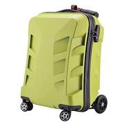 ChenYuNiu Suites de Valise Portables avec Roues 21 Pouces Carrise sur Les Bagages Creative PC Scooter Suise Dure Affiche Absorbant Les Bagages d'étudiant à Utiliser à Utiliser