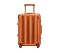 ChenYuNiu Valise entièrement en Aluminium en Alliage de magnésium boîtier en métal en métal Boîtier de Roue Universel boîtier de 24 Pouces valises