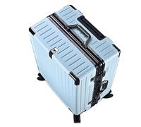 ChenYuNiu Varigne en Aluminium de Valise pour Hommes et Femmes, Casse de Chariot de Roue Universel Silencieux, valises de Code de Voyage de Voyage étudiant