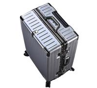 ChenYuNiu Varigne en Aluminium de Valise pour Hommes et Femmes, Casse de Chariot de Roue Universel Silencieux, valises de Code de Voyage de Voyage étudiant