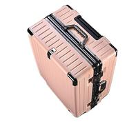 ChenYuNiu Varigne en Aluminium de Valise pour Hommes et Femmes, Casse de Chariot de Roue Universel Silencieux, valises de Code de Voyage de Voyage étudiant