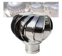 CHENYUOZ Chapeau de Cheminée Rotatif, Acier Inoxydable 304, Robuste et indéformable, Durable for la Dissipation Thermique des gaz d'échappement de la Bouche de cheminée(15cm(5.9in))