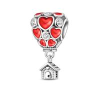 ChenYuTe 925 Charms en Argent Sterling pour Bracelet et Collier, Bijou, Cadeau pour la Fête des Mères, Compatible avec les Bracelets et Colliers Pandora pour Femmes