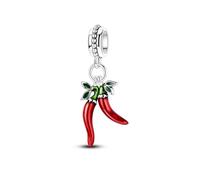 ChenYuTe 925 Charms en Argent Sterling pour Bracelet et Collier, Bijou, Cadeau pour la Fête des Mères, Compatible avec les Bracelets et Colliers Pandora pour Femmes
