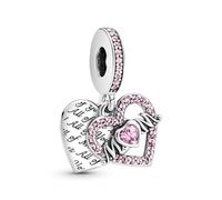 ChenYuTe 925 Charms en Argent Sterling pour Bracelet et Collier, Bijou, Cadeau pour la Fête des Mères, Compatible avec les Bracelets et Colliers Pandora pour Femmes