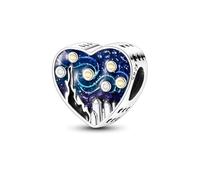 ChenYuTe 925 Charms en Argent Sterling pour Bracelet et Collier, Bijou, Cadeau pour la Fête des Mères, Compatible avec les Bracelets et Colliers Pandora pour Femmes