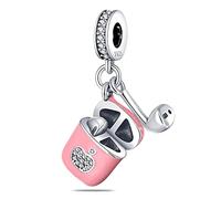 ChenYuTe Charms en Argent 925 pour Bracelets, Pendentifs Compatibles avec les Bracelets Européens Pandora et les Colliers pour Femmes