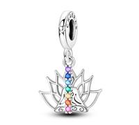 ChenYuTe Charms en Argent 925 pour Bracelets, Pendentifs Compatibles avec les Bracelets Européens Pandora et les Colliers pour Femmes