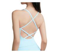 CHENZKBD Vêtements De Yoga Femme Belle Mode Gilet pour Femmes avec Poitrine Sport À Soute-Bleu-l