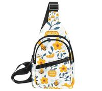 CHENZZZZ Little Penguin Sling Sac à dos, Multicolore 20., 11.8x7x1.5in/30x18x4cm