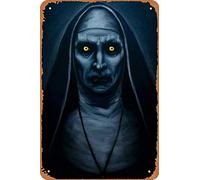 Cheogket Plaque murale en métal avec inscription « The Conjuring » - 20,3 x 30,5 cm