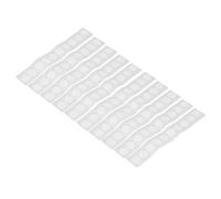 CHEOTIME 100Pcs 30mm NFC Tags Autocollant, Longue Plage de Lecture 860-960MHz Antenne PET Substrat Étiquettes Adhésives Transparent RFID Tags Réinscriptibles 504 Octets ISO 18000