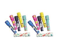 CHEOTIME 12PCS Jouet Kaléidoscope Classique, Jouet Kaléidoscope à Objectif Miroir 3D Classique Long Extensible Découvrez Les Animaux Cachés Cadeaux de Fête pour Garçons et Filles