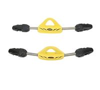 CheoTime 2 PCS Scuba Diving Boile d'ailettes, Sangle à nageoires à Ressort en Acier Inoxydable avec Boucles à libération Rapide pour équipement de plongée sous-Marine m Taille SSA