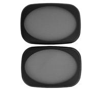 CHEOTIME 2PCS HEPRILL COUVERTURE, 9,6 x 6,8 pouces Mesh Mesh Base avec cadre ABS pour les conférenciers de théâtre pour voitures