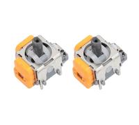 CHEOTIME 2PCS Joysticks de Remplacement pour Contrôleur P S4 Effet Hall Module de Capteur Analogique 3D Contrôleur de Thumbstick Professionnel Accessoire Pièce pour So ny Play -