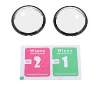 CheoTime 2pcs X5 Lens Gards pour la caméra X5, Couverture de Protection en Verre Optique avec dureté 10h, revêtement Anti-Brouillard pour Le Tournage 360