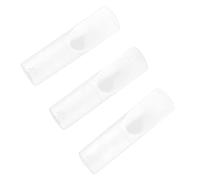 Cheotime 3 PCS Alto Saxophone Rushs, Alto Sax Rushs Clarinet Bamboo Rushs Advanced Craft 2.5 Rushs Saxophone Accessoires pour le saxophone débutant et joueur (Couleur transparente)
