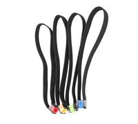 CHEOTIME 4PCS Anneau de Pointe de Pêche, Anneau de Bobine de Pointe de Poisson en Tissu Élastique, Boucle de Fil de Poisson Légère, Accessoire de Remplacement, Leader de Ligne de Poisson,