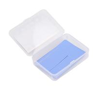 CHEOTIME 50Pcs Coussinets Thermiques, 30x30mm 0,5mm Coussinets Thermiques en Silicone Conducteur Résistant à la Chaleur Conductivité 4W/MK avec Boîte de Rangement pour Dissipateur