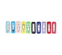 CHEOTIME 50pcs Petits Pinces de Cheveux pour Animaux de Compagnie, Mini-Chiens de Chien Coups de Coiffure colorée pour Animaux de Cheveux Heathes Heatwear Cat Metal Metal Snap