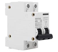 CHEOTIME AC DC Circuit BRISHER, 2P Mini Circuit DIN DIN Rail Disconnect Interrupteur pour Solar PV System Motorcycle électrique DC12-400V AC90-400V 40A
