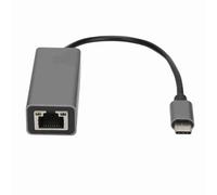 CHEOTIME Adaptateur USB C vers Ethernet, Pilote USB C vers RJ45 Ethernet Gris Adaptateur de Transmission Stable de Type C Compatible avec Pro pour S9/S8/Note 9 (100 000 milliards)