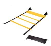 CHEOTIME Agility Ladder Speed Training 8 Rung Exercise Ladders, Adjustable Spacing Training Equipment, Speed Footwork Practice, Nylon PP Rope 4m / 13.12ft (4m / 13.12ft 8 Rung)