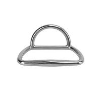 CHEOTIME Anneau de Traction en D en Acier Inoxydable, poignée de Trappe de Bateau, poignée d'anneau de remorquage Robuste de 90 mm, Accessoires Marins pour motomarines, Bateaux