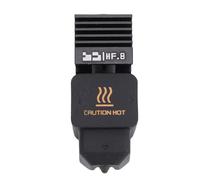 CHEOTIME Bamboo Lab H2D Kit Hotend à haut débit pour imprimante 3D série H2D, buse en acier trempé de 0,8 mm, extrémité chaude intégrée entièrement en métal