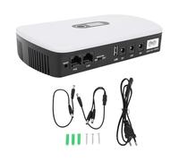 CHEOTIME Batterie de Secours UPS, Mini Alimentation sans Interruption 10 400 mAh avec Affichage, Sortie 5 V/9 V/12 V/POE pour caméra de sécurité, Smartphone