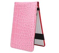 CHEOTIME Bloc-Notes de Score, 14,1 x 4,3 Pouces, étui en Cuir PU avec Cartes de Score et Crayon Inclus, Style Simple, Livre de Cartes de Score de Golf, Compteur de Scores,