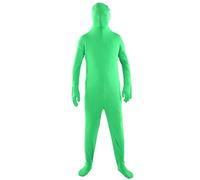 CHEOTIME Body Chromakey Vert, Costume Adulte Extensible Unisexe, Costume d'homme Disparu pour Les Prises de Photographie, Accessoires d'effet vidéo, Vêtement de Keying Complet du C (180cm)